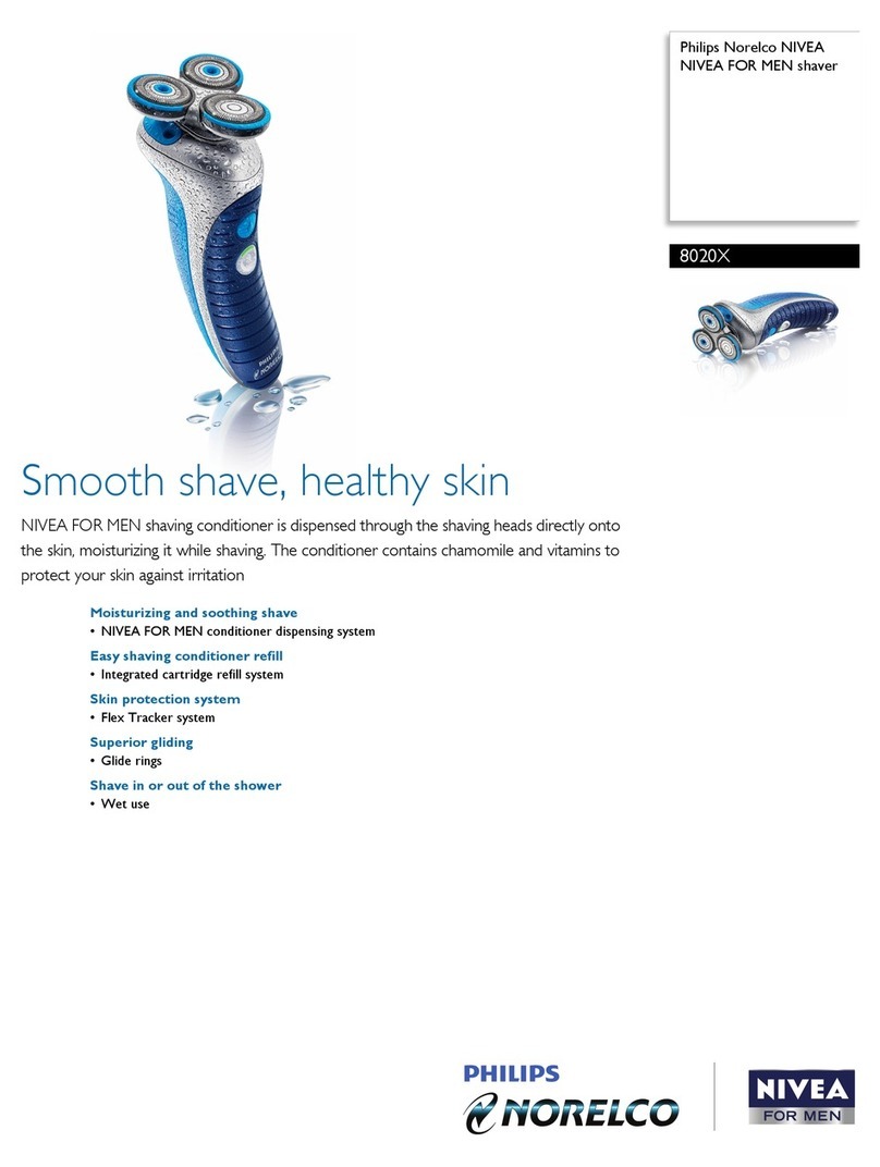 Philips Norelco 8020X Specifications