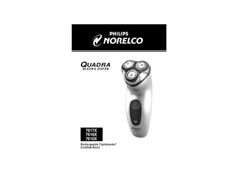 Philips 7616X User manual