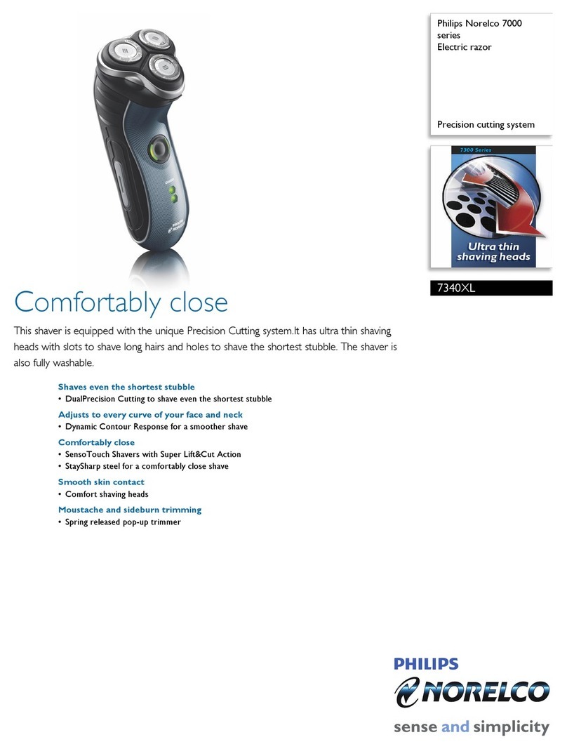 Philips 7340XL User manual