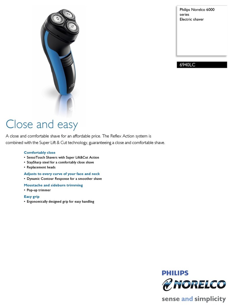 Philips Norelco 6940LC User manual