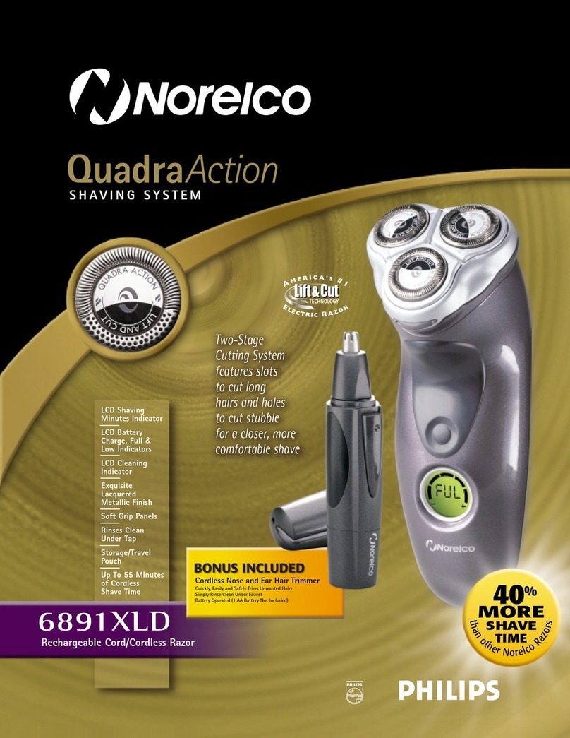 Norelco 6891XLD Specifications