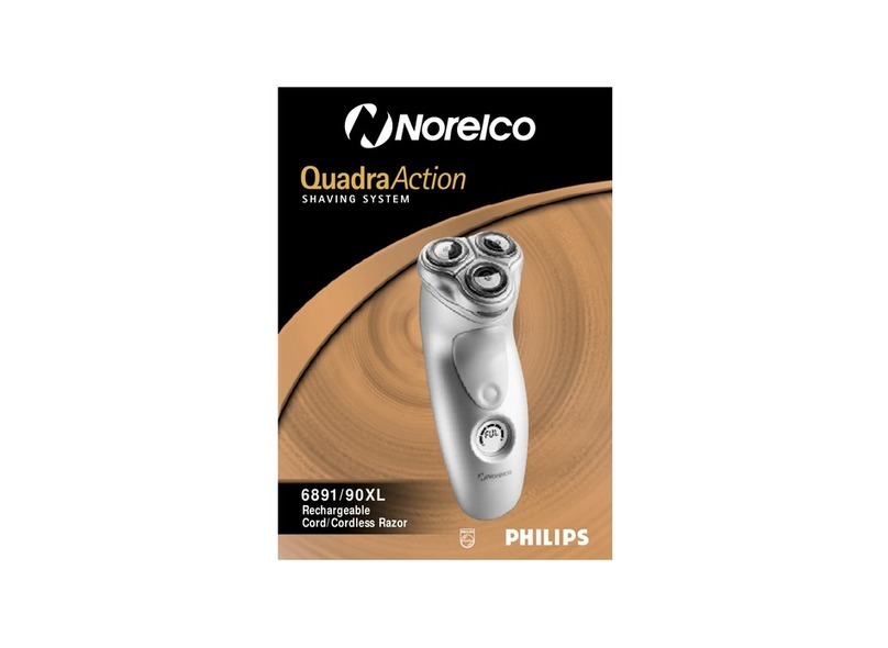 Norelco QuadraAction 6890XL User manual