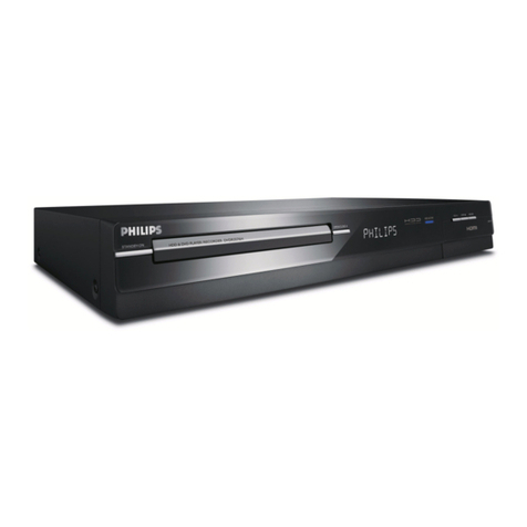 Philips DVDR3576H Specifications