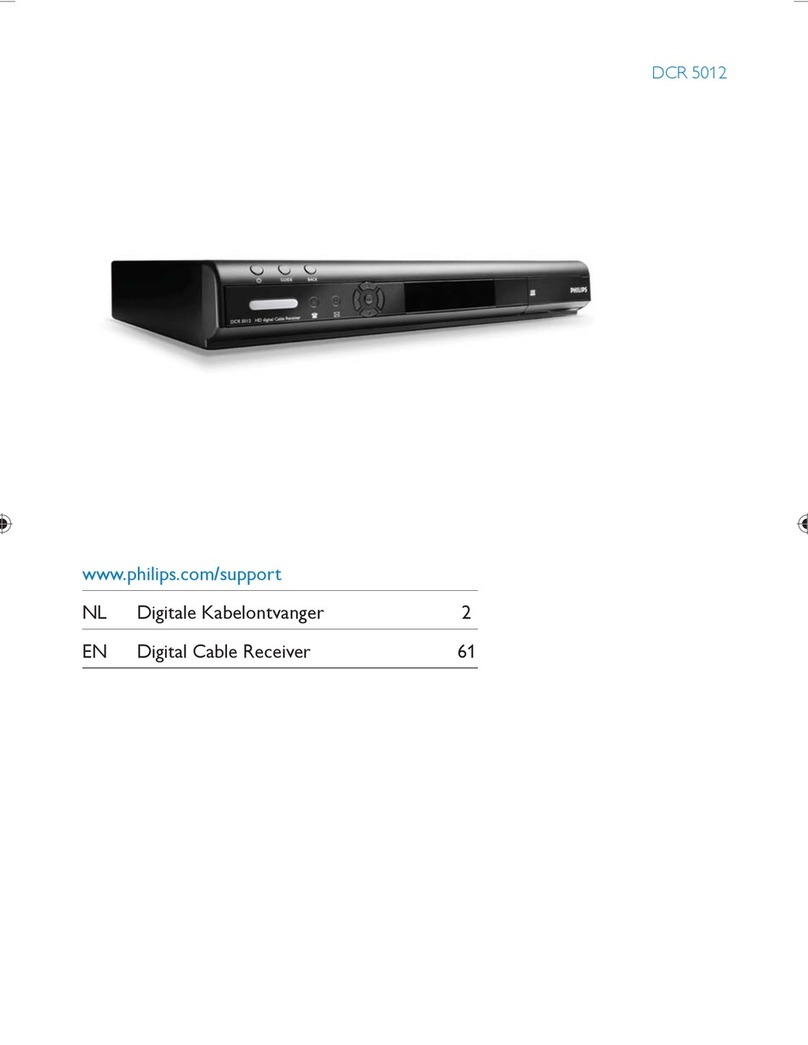 Philips DCR 5012 user manual