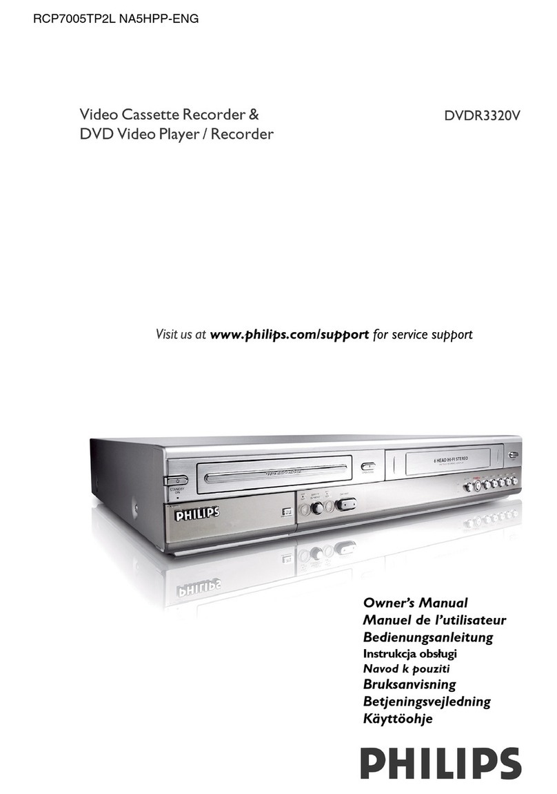 Philips RCP7005TP2L owner's manual