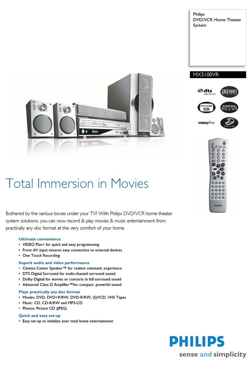 Philips MX5100VR/05 Specifications