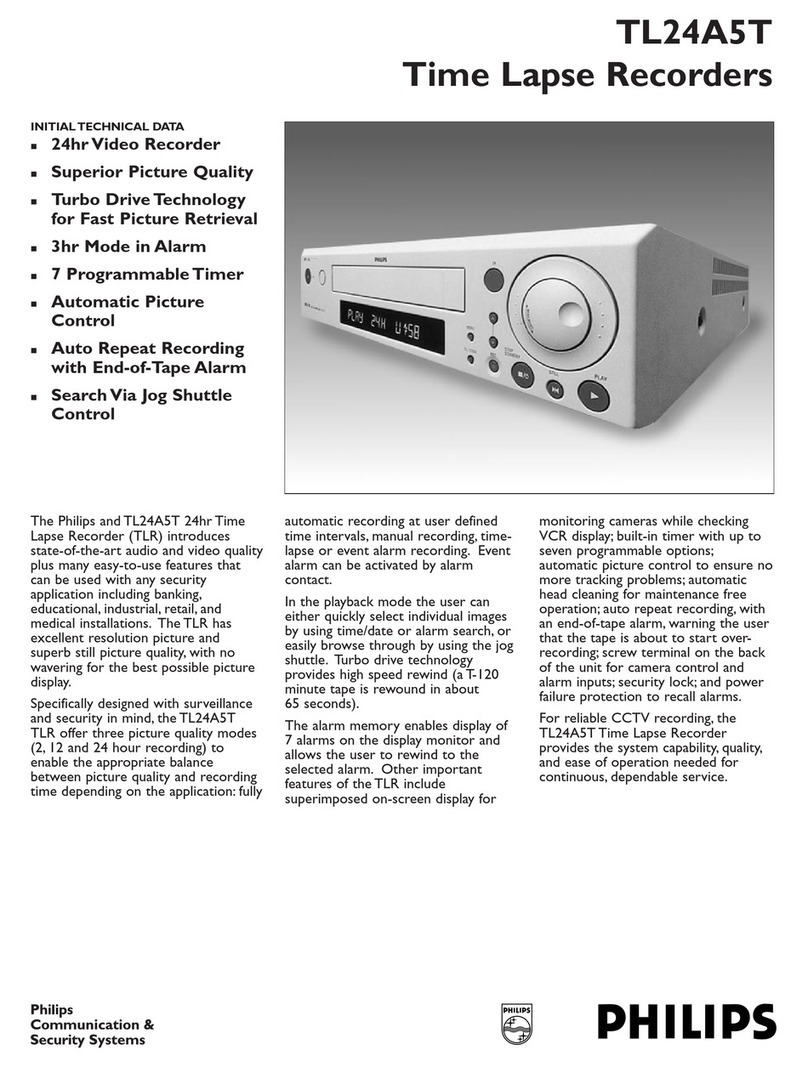 Philips TL24A5T User manual