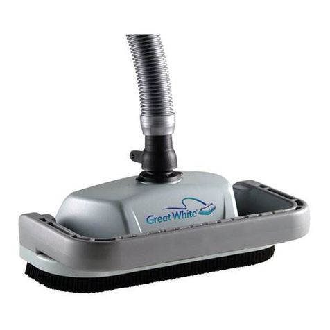 Pentair Pool Products GreatWhite Automatic Pool Cleaner Installation and user guide Pentair Pool Products GreatWhite Automatic Pool Cleaner Installation and user guide