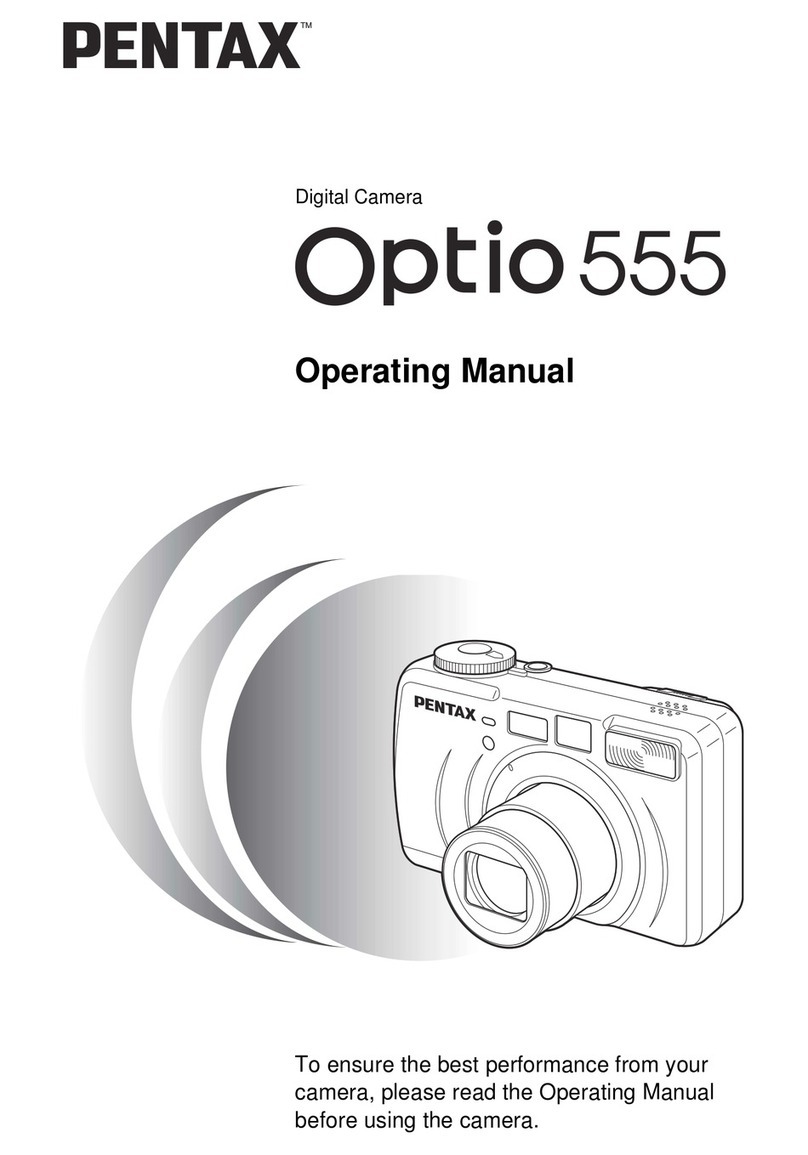 Pentax 555 - Optio 555 5MP Digital Camera operating manual