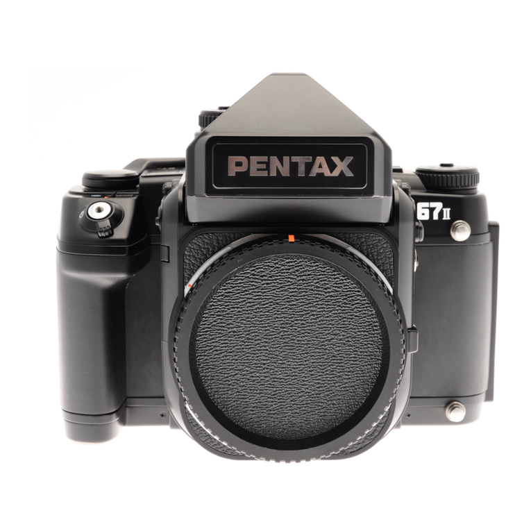Pentax 67II operating manual