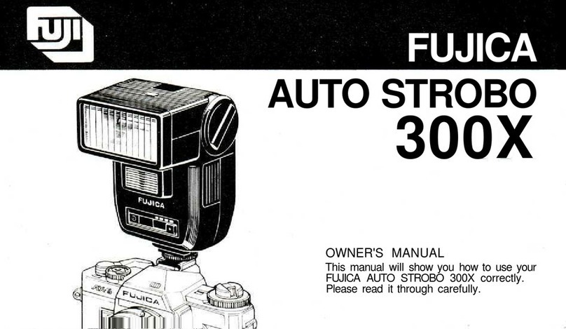 FUJICA Auto Strobo 300X User manual