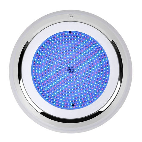 Pentair Pool Products Nicheless Light AquaLumin II installation guide