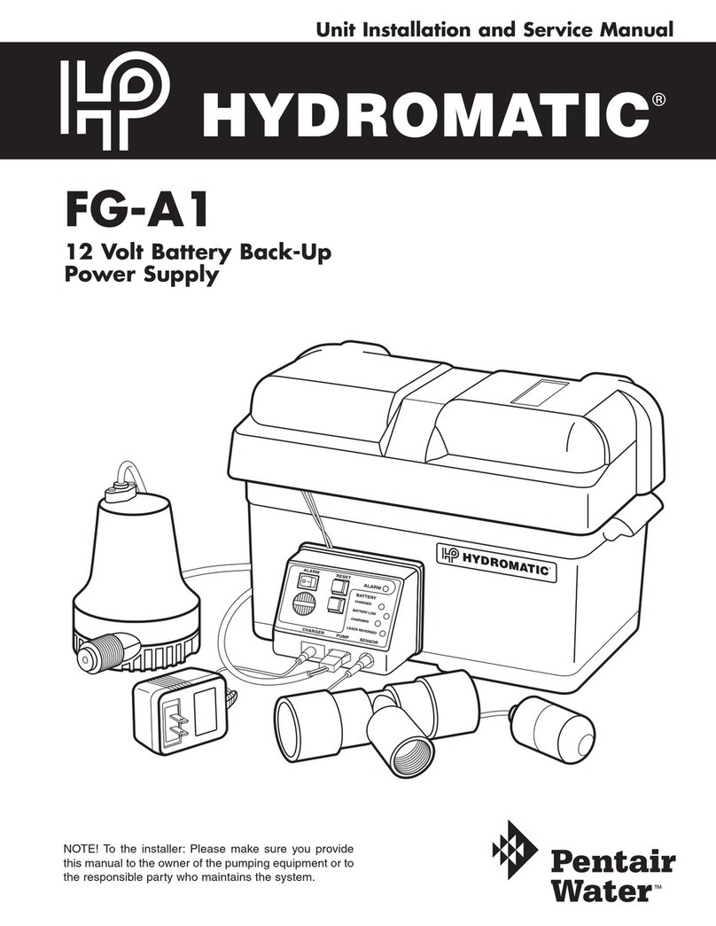 Pentair FG-A1 Manual