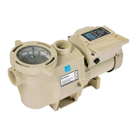 Pentair IntelliFlo VS+SVRS User manual