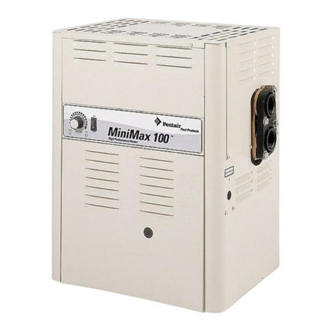Pentair 75 Operation and installation manual