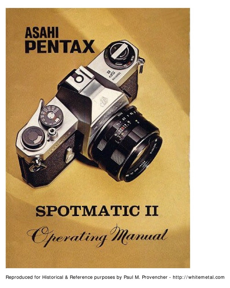 ASAHI Spotmatic II operating manual