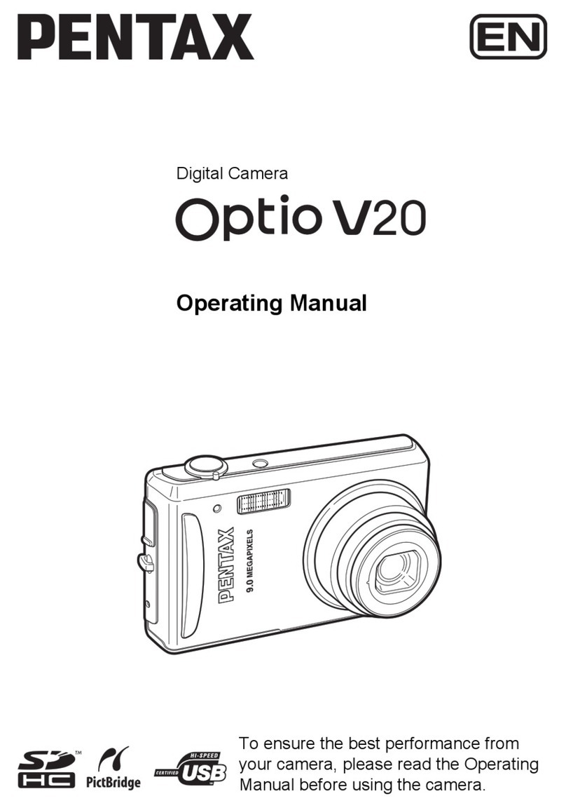 Pentax OptioV20 User manual