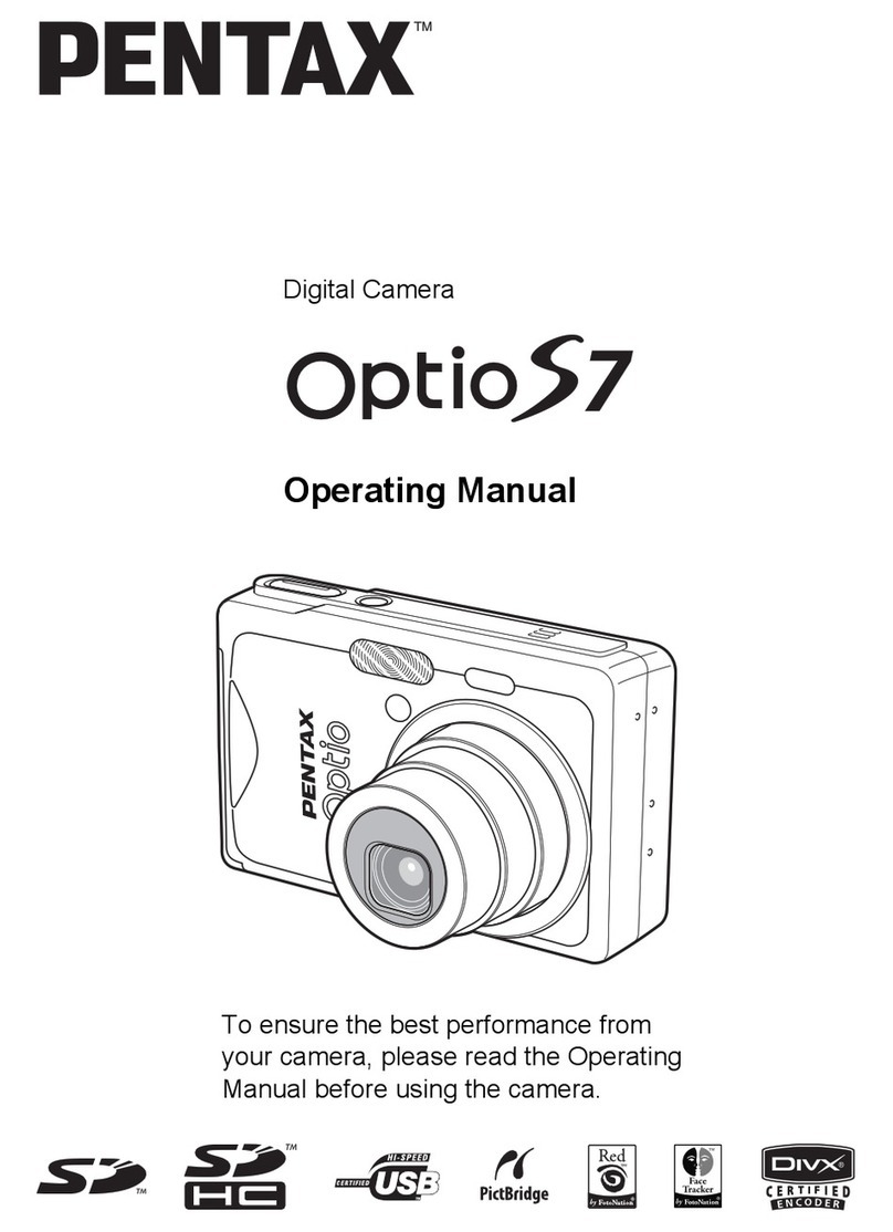 Pentax OPTIOS7 - Optio S7 Digital Camera User manual