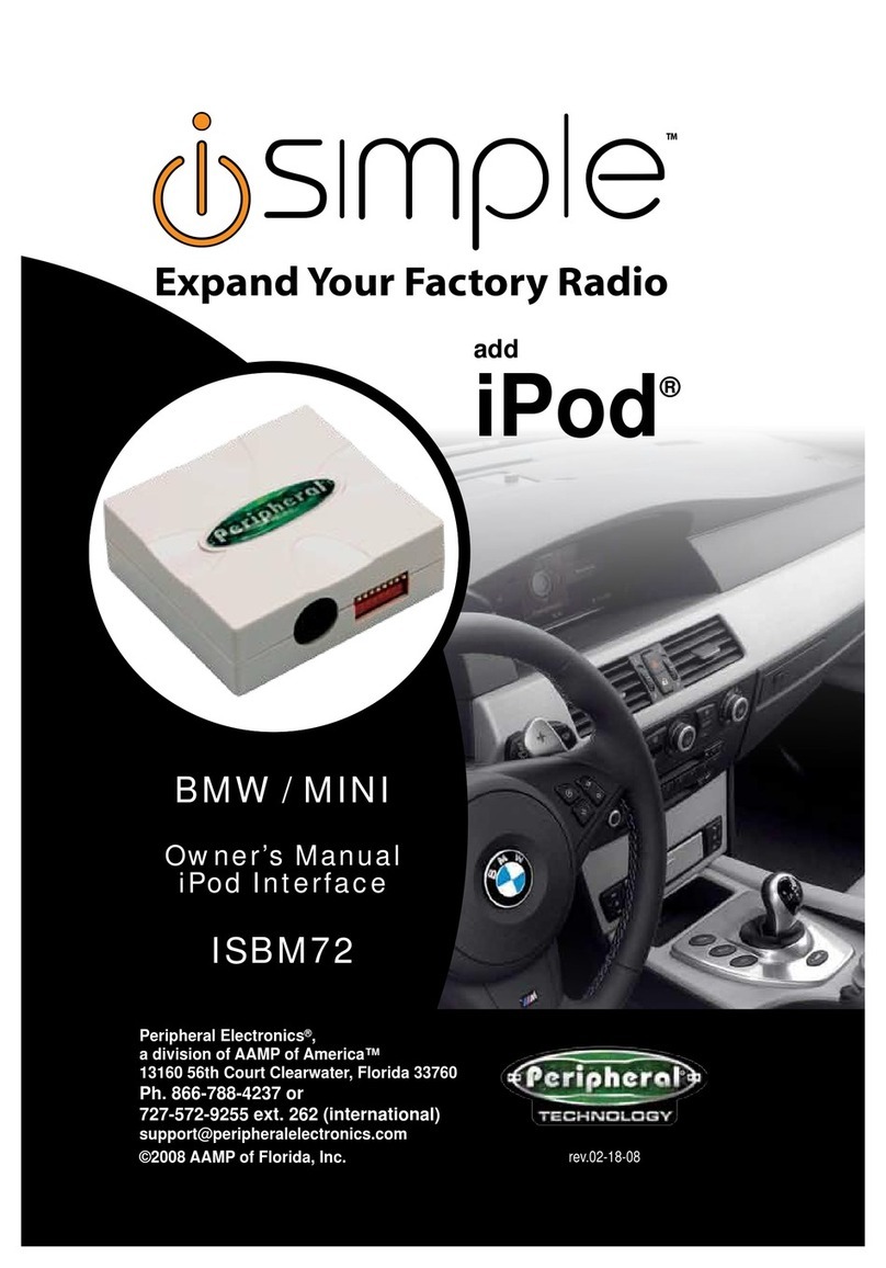 Peripheral Electronics ISBM72 owner's manual