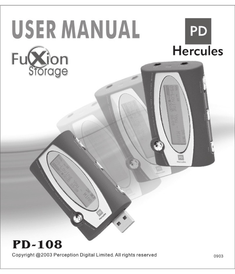Perception Digital PDHercules PD-108 User manual