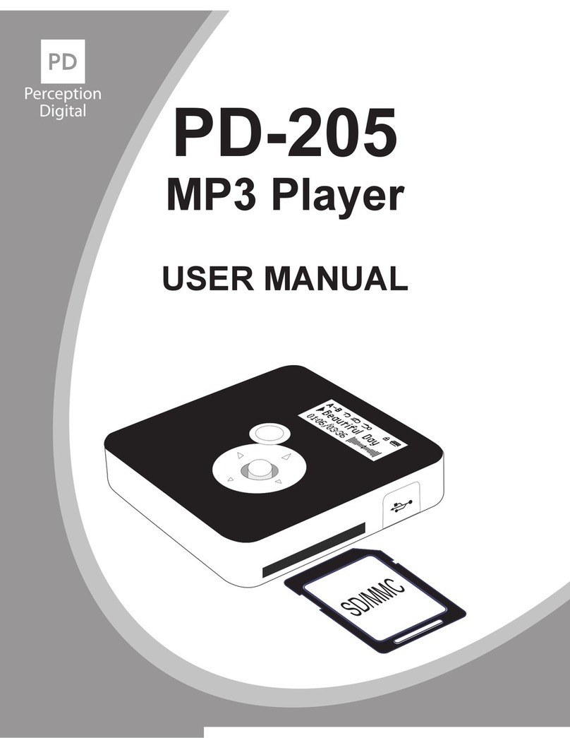 Perception Digital PD-205 User manual