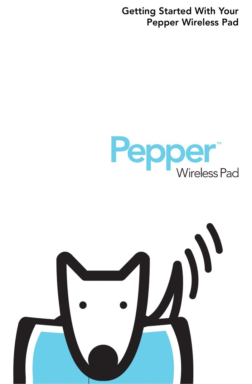 Pepper Computer Wireless Pad Getting started