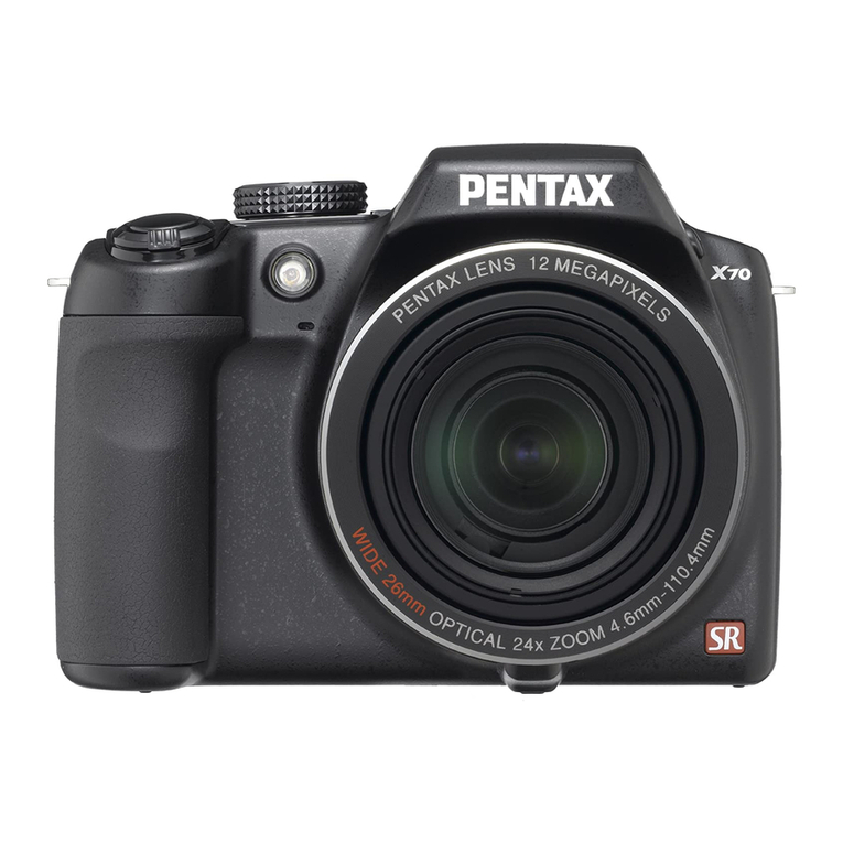 Pentax X70 - Digital Camera - Compact User manual Pentax X70 - Digital Camera - Compact User manual