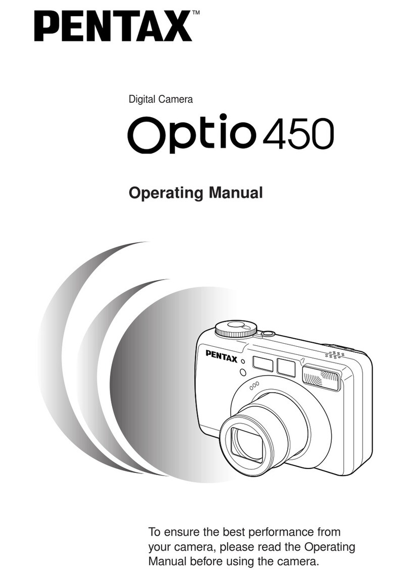 Pentax Optio 450 User manual Pentax Optio 450 User manual