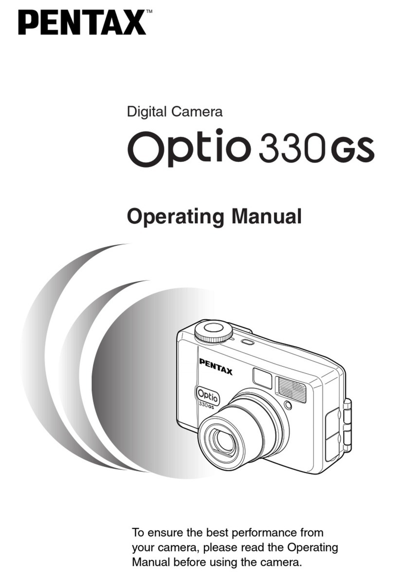 Pentax Optio 330 GS operating manual Pentax Optio 330 GS operating manual