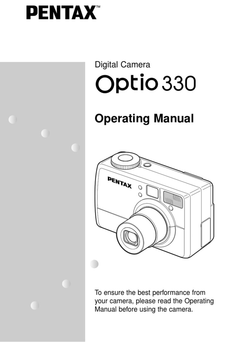 Pentax Optio 330 operating manual