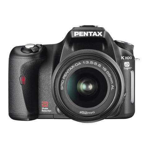 Pentax K 100D Super User manual