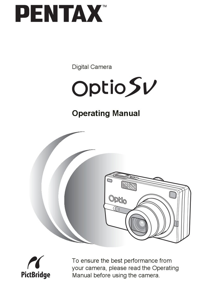 Pentax OPTIO SV User manual