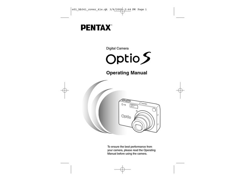 Pentax OPTIO S User manual