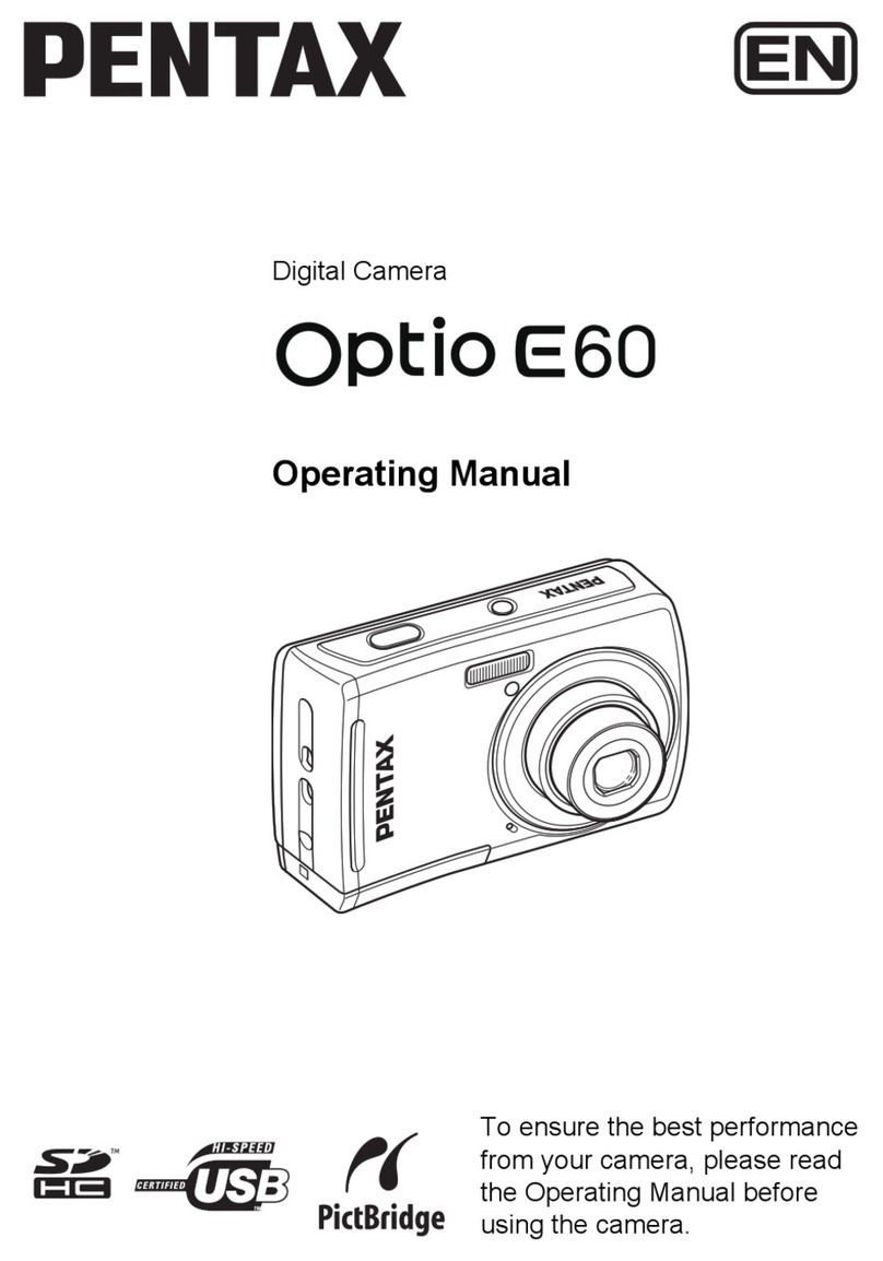 Pentax Optio E60 User manual