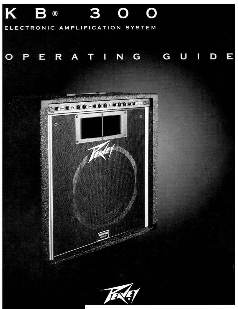 Peavey KB 300 User manual Peavey KB 300 User manual