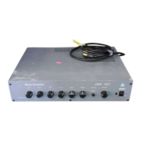 Peavey UMA 75T User manual