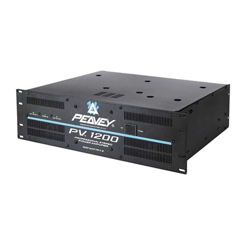 Peavey PV 1200 operating guide