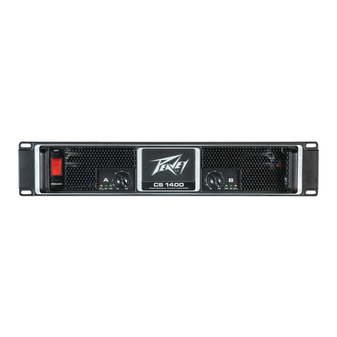 Peavey 1400 User manual Peavey 1400 User manual