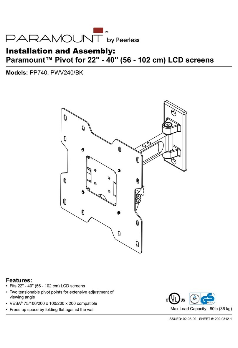 PEERLESS PARAMOUNT PP740 Guide PEERLESS PARAMOUNT PP740 Guide