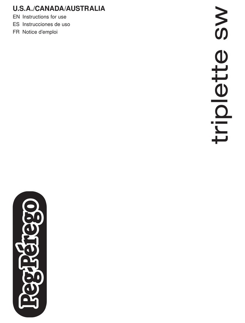 Peg-Perego TRIPLETTE SW SPST5981GR User manual