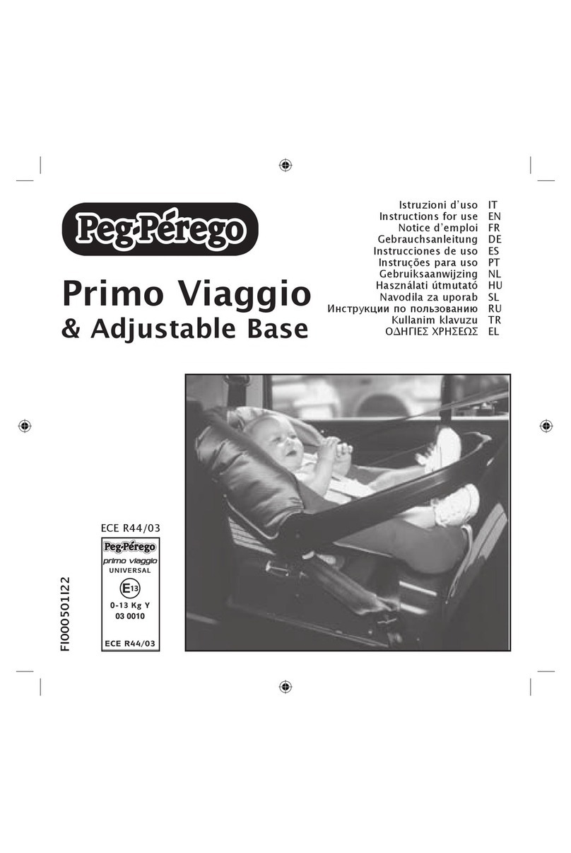 Peg-Perego Adjustable Base User manual