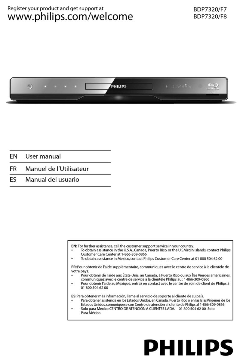 Philips BDP7320/F8 user manual