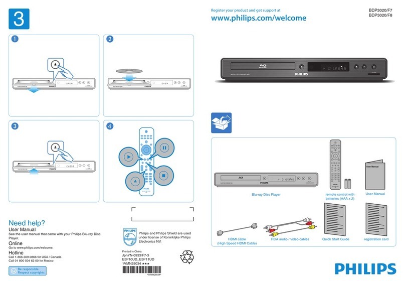 Philips BDP3020/F7 User manual