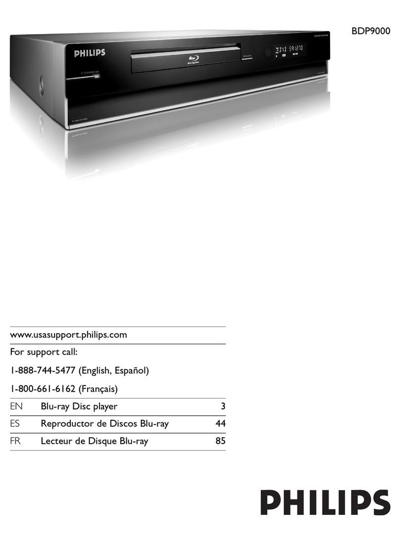 Philips BDP9000 user manual