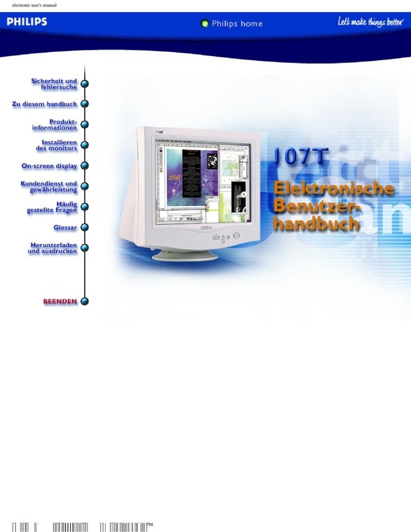 Philips 107T User manual