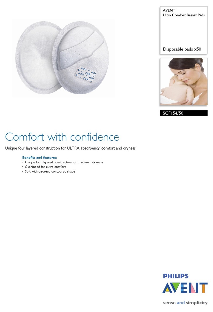 Philips AVENT SCF154/50 User manual Philips AVENT SCF154/50 User manual