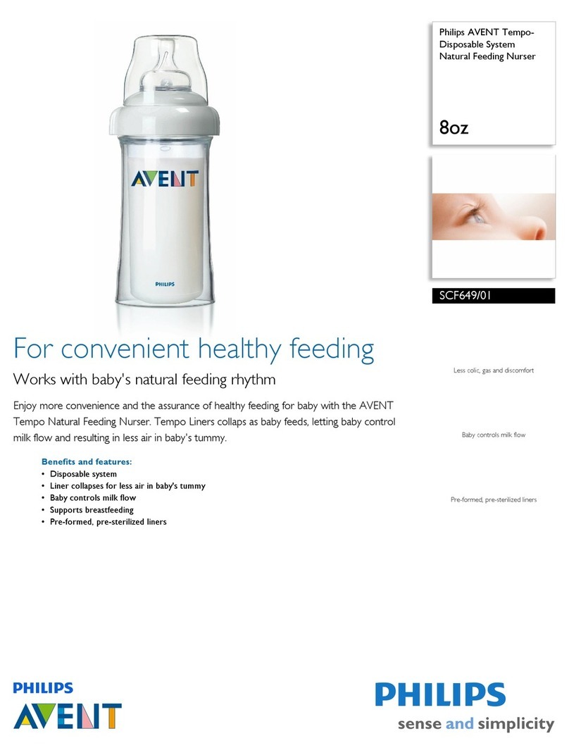 Philips AVENT SCF649/01 User manual Philips AVENT SCF649/01 User manual