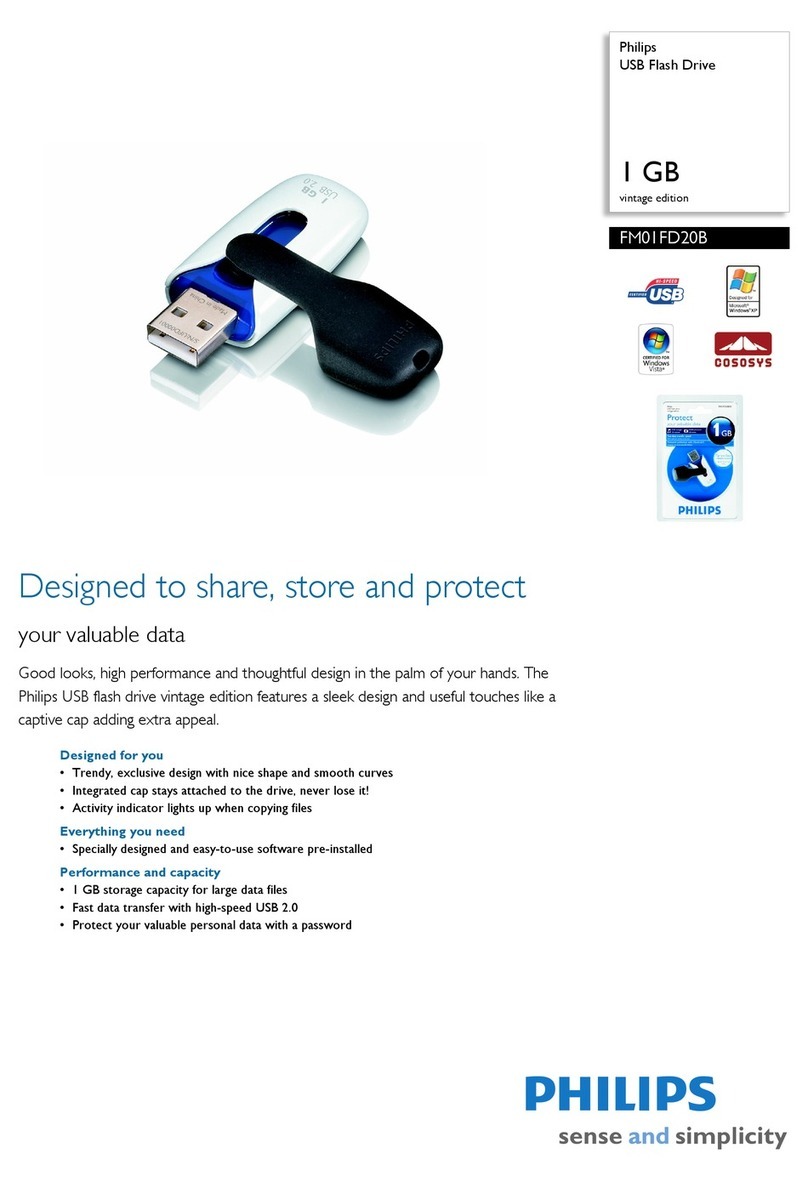 Philips FM01FD20B Specifications