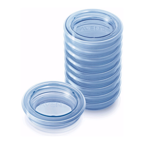 Philips AVENT AVENT VIA SCF614/10 Specification sheet