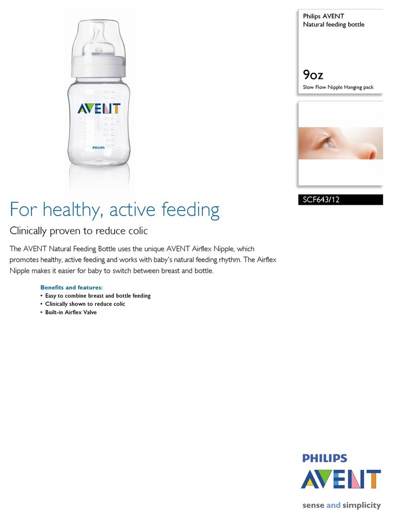Philips AVENT SCF643/12 User manual